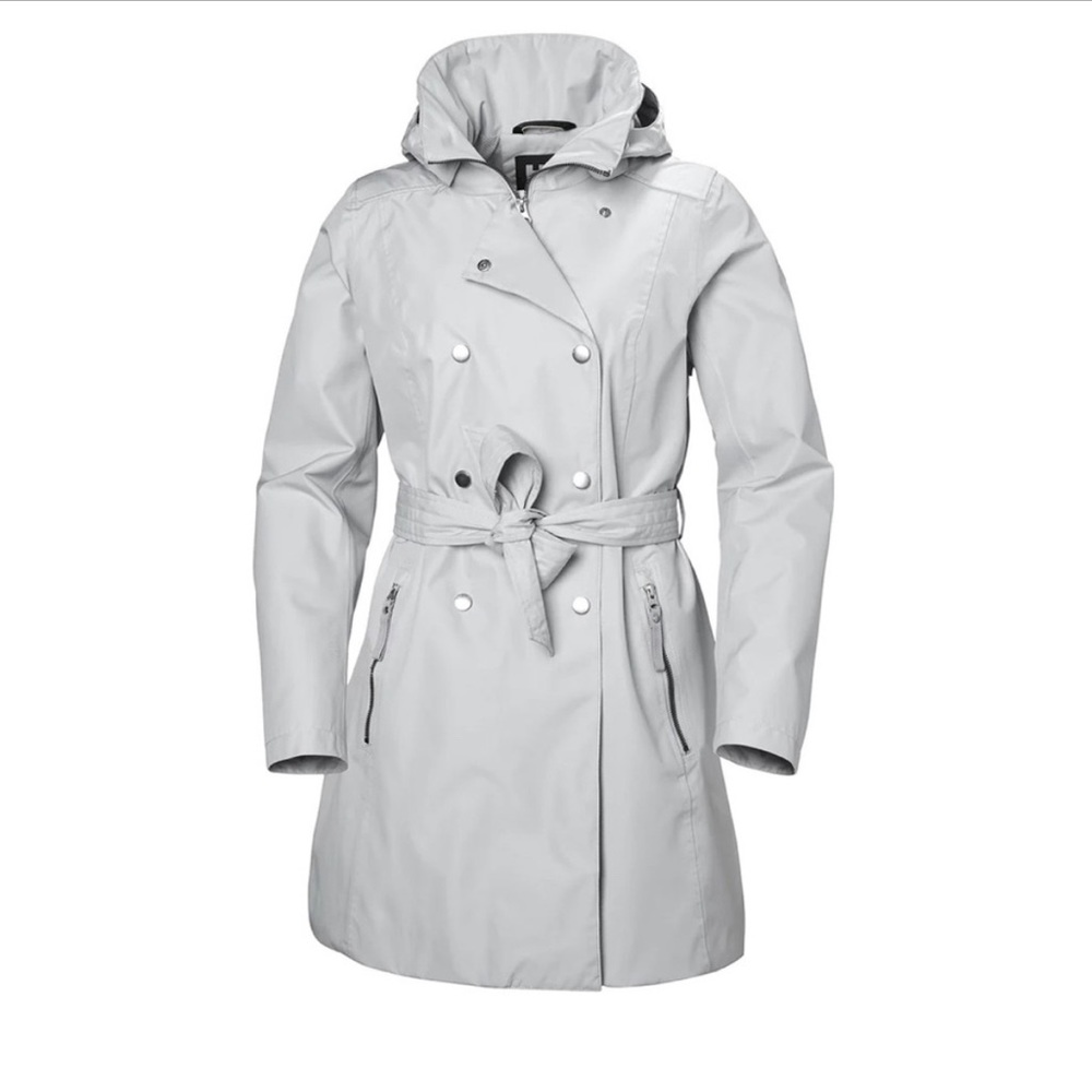 Helly Hansen Welsey II Trench (Fog Gray) size SMALL